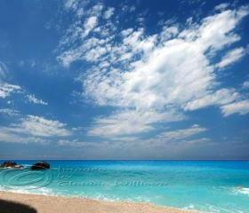 Greek Islands photos travel turquoise ocean Greece 8x12" print
