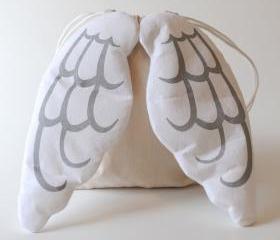 Dress Up Angel Drawstring Backpack 