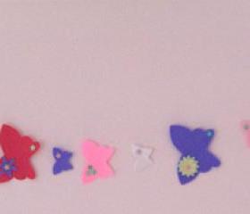 Butterfly garland
