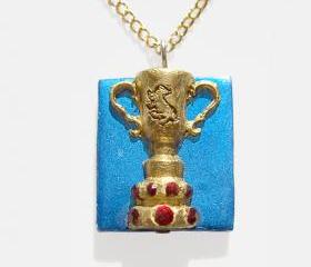 Harry Potter Hufflepuff's Cup Horcrux Necklace 
