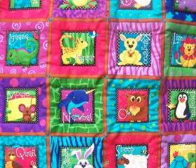 Animal ABC wall hanging/ playmat