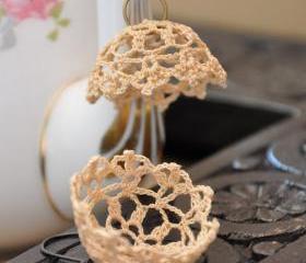 Lampshade Lace Earrings