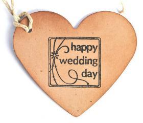 100 Wedding Wish Tags. / Wedding wish tree tags / happiness / best wishes / hang tags / labels / wedding decor / heart / kraft