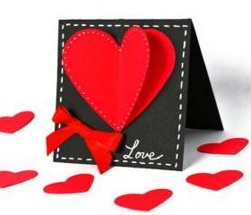 Valentine's Mini Card. Gift for HIM, Love Note, I love you card, gift tag, Love note, boyfriend, husband
