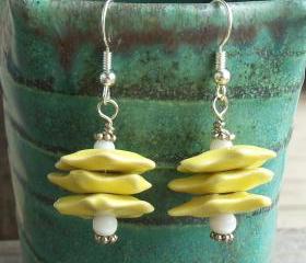 Yellow Shard Earrings