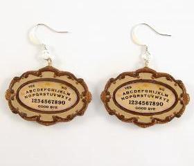 Polymer Clay Ouija Board Earrings