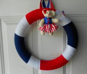 Fourth of July Wreath