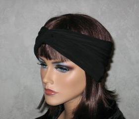 Made to Order Bandeau Turban -Black