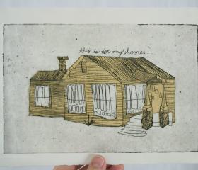This is not my home, an Artist Proof