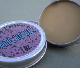 Patchouli Solid Perfume Tin - All Natural