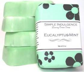 Eucalyptus-Mint Soap, Shea, Simple Indulgence