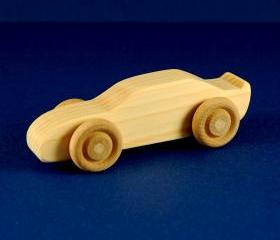 Race Car Party Favors - Package of 10 Wood Toy Race Cars