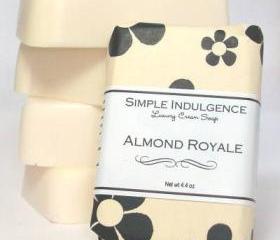 Almond Royale Soap, Shea Simple Indulgence, Creamy lather