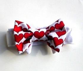Bow tie Dog: Hearts for that Valentine Wedding