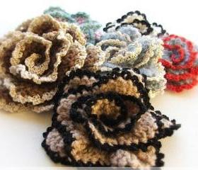 Flower Brooch - MADE TO ORDER