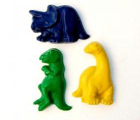 Dinosaur Party Favors - Package of 12 Dino Shaped Crayons
