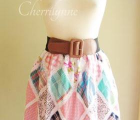 Patchwork Skirt / Top