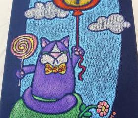 children's canvas art - mr wooger