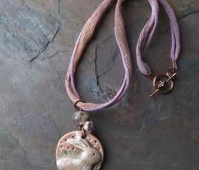 Peter Cottontail Necklace As Seen In Stringing Magazine