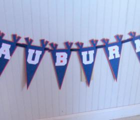 Collegiate Sports Banner- Auburn Tigers