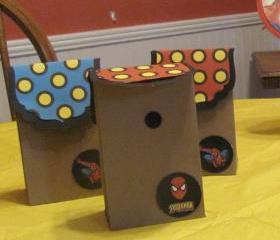 Spiderman Party Favor Bag
