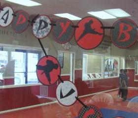 Karate Kid Birthday Banner