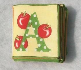 ABC Book & Blanket Set - yellow