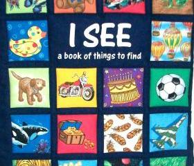 Large Soft Book - Interactive quilted cloth book for children