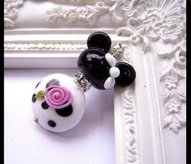 Paris Chic Minnie Mouse Disney Inspired Pendant by Magical Charms