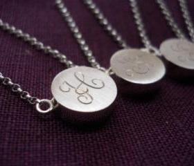 bridesmaids gift maid of honor gift personalized necklace sentimental jewelry