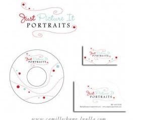 Branding for Photographers: Unique Logo Design, with DVD Label, Business Card and Watermark by Camille Chung