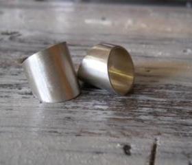 wide modern ring wide ring - tapered