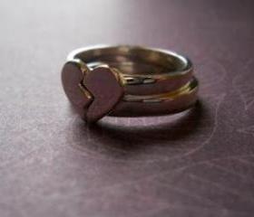 2 rings make one heart