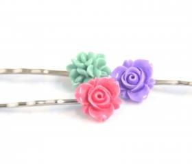 Flower Hair Pin: Happy kid