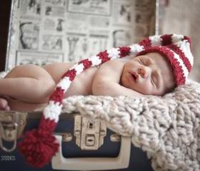Elf Hat - Newborn Photo Prop