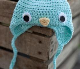 Baby Bird Hat - Newborn Photo Prop