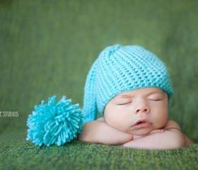 Elf Hat - Newborn Photo Prop for Boy or Girl