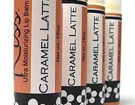 Caramel Latte LipBalm, Coffee flavor with a jolt of caramel, moisturizing recipe