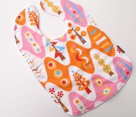 toddler bib butterfly sky baby bib