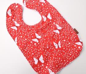 toddler bib butterfly sky baby bib