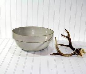 Vintage Earthenware Mixing Bowl