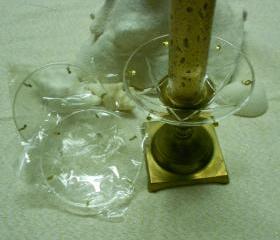 Bead It Yourself Candle Bobeche Pair 