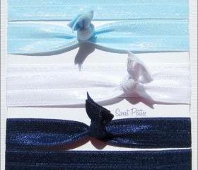 3 Elastic Headbands - The Sky Collection - Sweet Petites - Hairbands