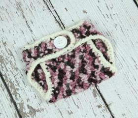 0-6 months Chunky crochet Nappy cover