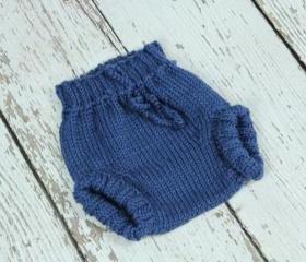 Knitted Wool Soakers(nappy cover)- Size Small