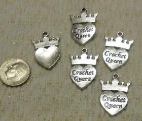 Crochet Queen Charms