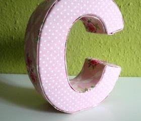 3D fabric cover letter