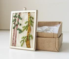 Evergreen Trees Necklace 