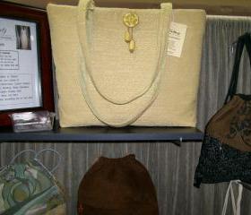 Yellow Chenille Bag