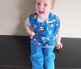 superhero baby bib toddler bib